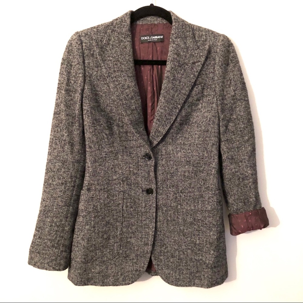 Dolce & Gabbana wool blazer womans nwot